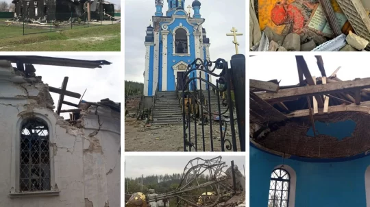 Сім місяців повномасштабної війни: росія спричинила руйнування щонайменше 270 споруд релігійних спільнот України