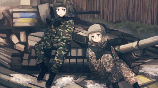 Japanese Artist Coming to Ukraine For the First Time, Bringing Manga-Style Pictures of Ukrainian Servicemen