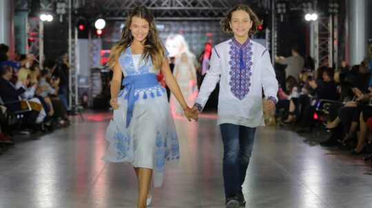 Ukrainian Amazonians Enthic Fashion Show in Lviv