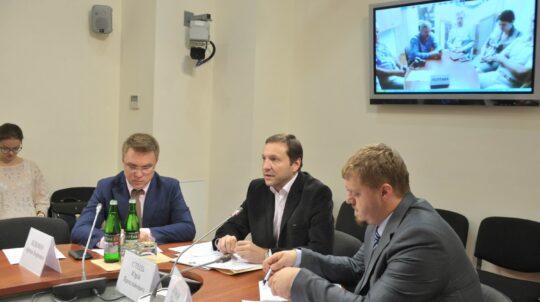 Discussion of Conception of information security of Ukraine with Ukraine's regions through videoconferencing
