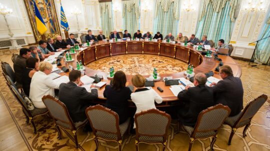 Meeting of the National Security Council 02.09.2015