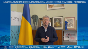 Олександр Ткаченко закликав європейські країни об'єднатись, аби захистити українську спадщину з тисячолітньою історією