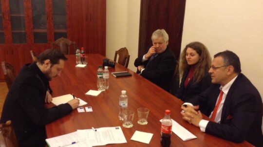 Meeting of the Minister Yurii Stets with the Head of EU Advisory Mission to Ukraine