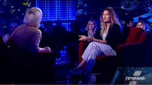 Emine Dzhaparova in "One for All" Talk Show on Channel Priamyi