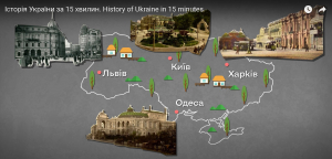 Історія України за 15 хвилин. History of Ukraine in 15 minutes