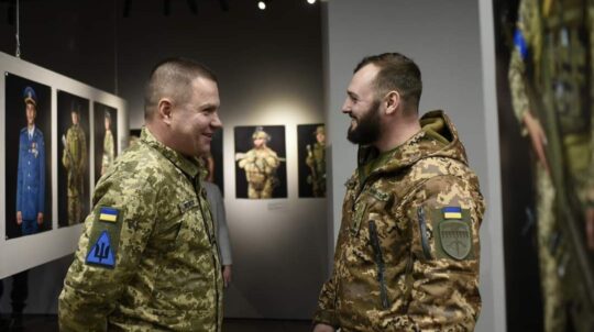 У Музеї війни презентували виставку «Захисники», присвячену українським воїнам