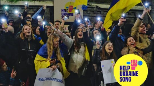 #HelpUkraineSong movement has officially launched in Liverpool: Sing up and stand up for Ukraine