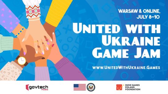 We invite game designers to participate in the United with Ukraine marathon, which will be held on July 8-10 in Warsaw