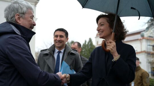 General Director of UNESCO Audrey Azoulay has arrived in Ukraine
