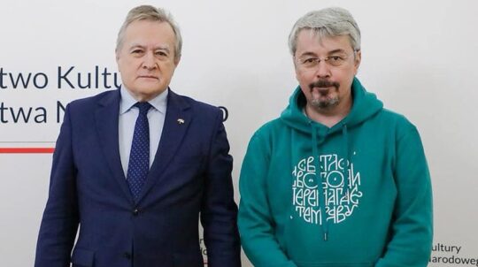 Oleksandr Tkachenko met with the Deputy Prime Minister and Minister of Culture of Poland Piotr Gliński
