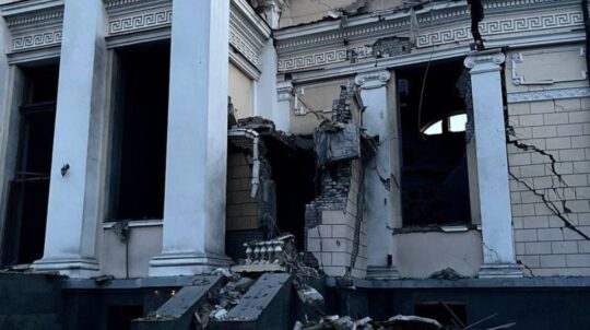 Внаслідок нічного обстрілу Одеси за попередніми оцінками пошкоджено 29 пам’яток культурної спадщини національного та місцевого значення