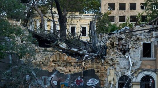 росіяни продовжують руйнувати історичний центр Одеси, внесений до Списку всесвітньої спадщини ЮНЕСКО