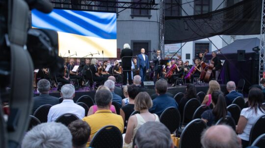 До Дня Незалежності України ХНАТОБ дав кілька масштабних концертів у Словаччині та Австрії
