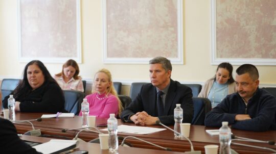 Rostyslav Karandieiev met with representatives of the Ukrainian World Congress