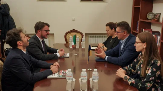 Taras Shevchenko discussed with representatives of Italy the prospects of cultural cooperation between two countries