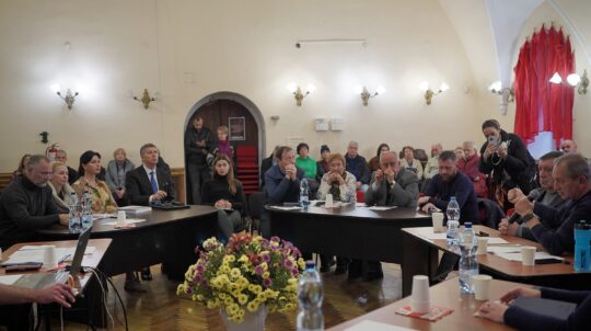 Round table discussion on ‘State Strategy for the Revitalization of Restoration in Ukraine’ at the National Preserve ‘Kyiv-Pechersk Lavra’