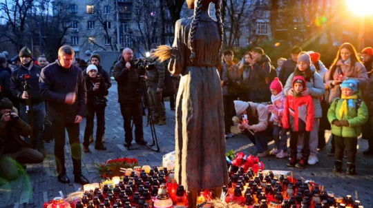 Ростислав Карандєєв разом з представниками СКУ долучилися до акції «Запали свічку» до Дня пам’яті жертв Голодомору