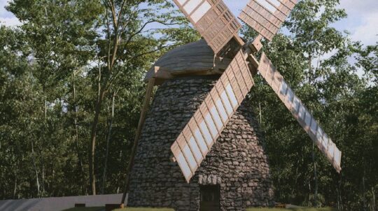 У Музеї просто неба відкриють відновлений унікальний 100-річний вітряк з Херсонщини