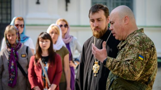 У Києво-Печерській лаврі молились за оборонців Маріуполя, що вже два роки перебувають в російському полоні