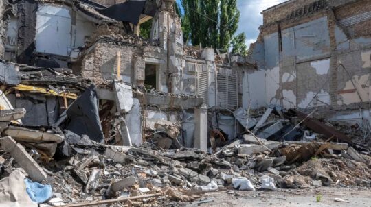 Парламентський комітет з питань гуманітарної та інформаційної політики провів виїзне засідання в Академії Бойчука, пошкодженій внаслідок ракетного удару рф