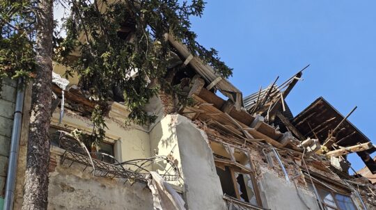 During a missile attack on Lviv, russia struck the buffer zone of a UNESCO World Heritage site